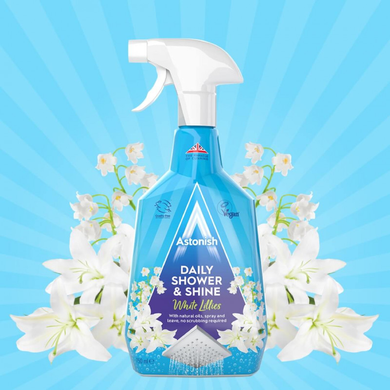Astonish tīrīšanas līdzeklis dušām Daily Shower clean 750ml