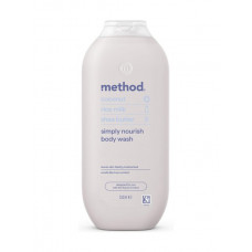 Method dušas želeja Simply Nourish (kokos, rīsu piens,šī sviests) 0.532 ml (Beļģija)