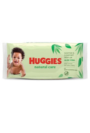 Huggies mitrās salvetes New Natural Care 56gb