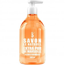 Savon Le Naturel šķidrās ziepes Extra Pur De Marseille Fleur D'orange 500ml