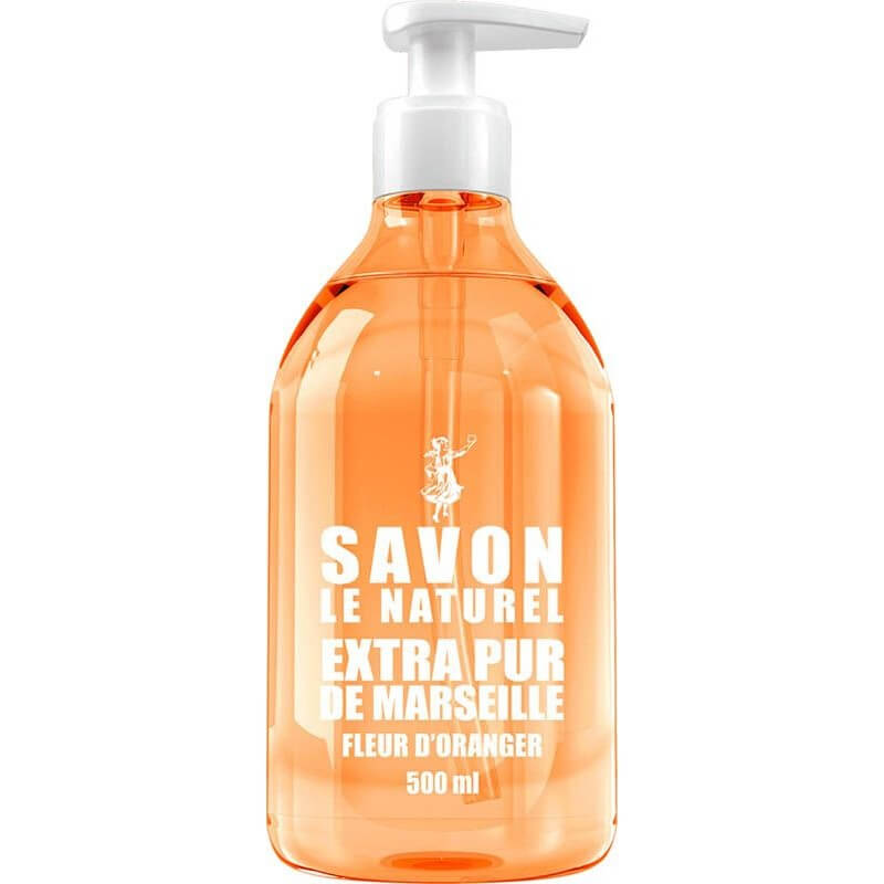 Savon Le Naturel šķidrās ziepes Extra Pur De Marseille Fleur D'orange 500ml