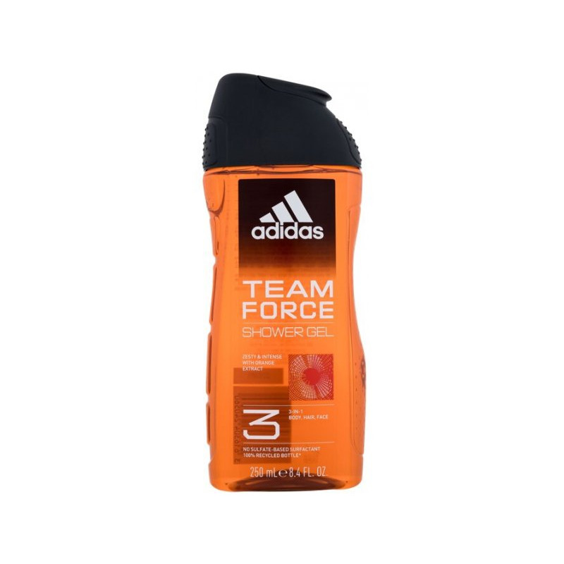 Adidas Shower 250ml 3in1 Team Force