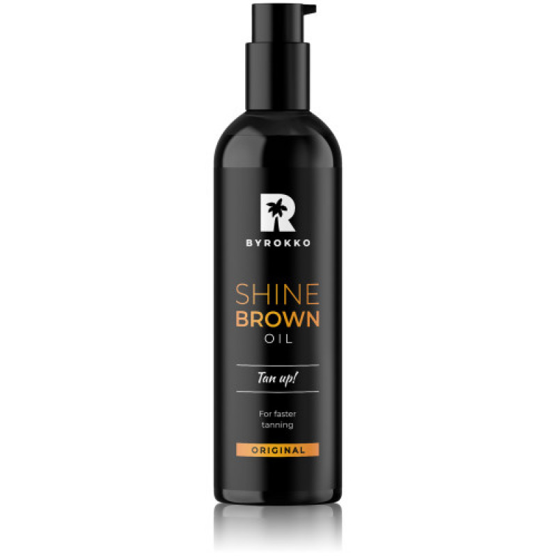Shine Brown Oil iedegumu veicinoša eļļa ķermenim 150ml