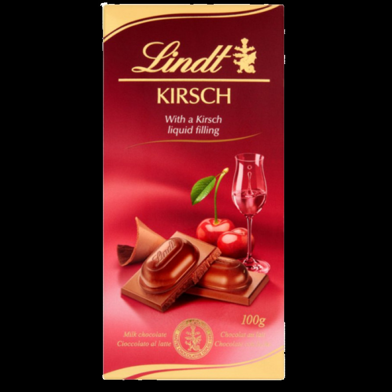 Šokolāde Kirsch 100g Lindt/Vācija