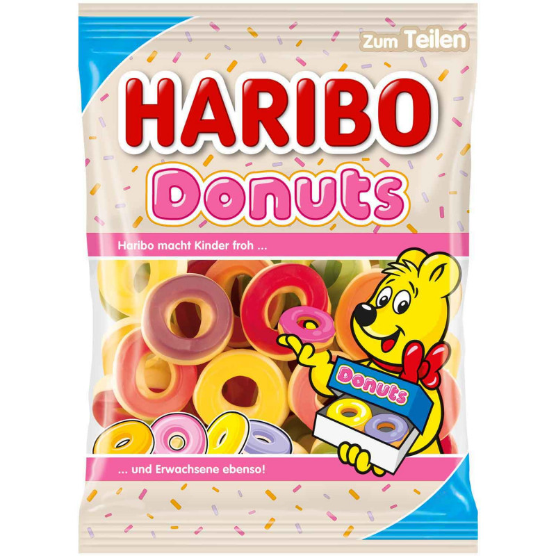 Haribo želejveida konfektes Donuts 175g