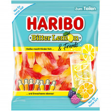 Haribo želejveida konfektes Bitter Lemon & Friends  160g