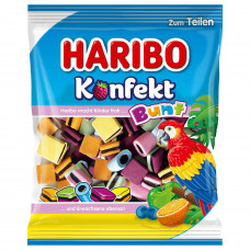 Haribo želejveida konfektes Konfekt Bunt 175g
