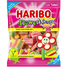 Haribo želejveida konfektes Flowe Sauer 160g