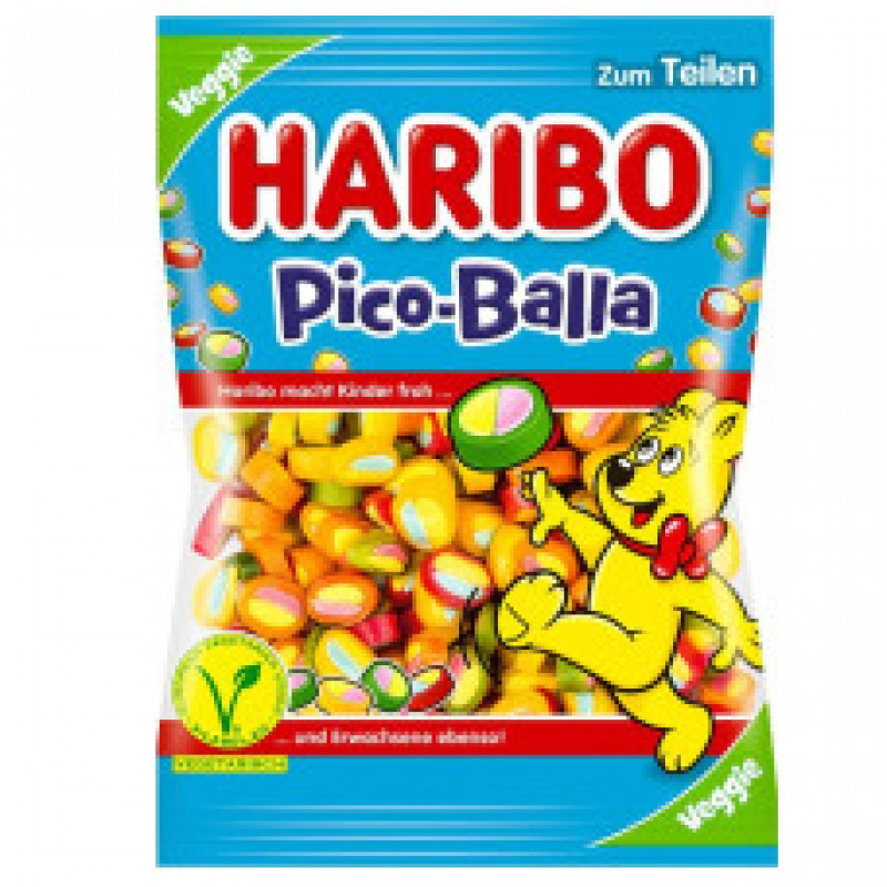 Haribo želejveida konfektes Pico Balla 160g