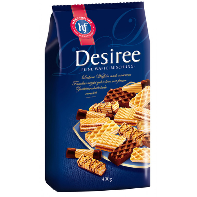 Hans Freitag Desiree vafeļu mix vohvelilajitelma 400g/Vācija