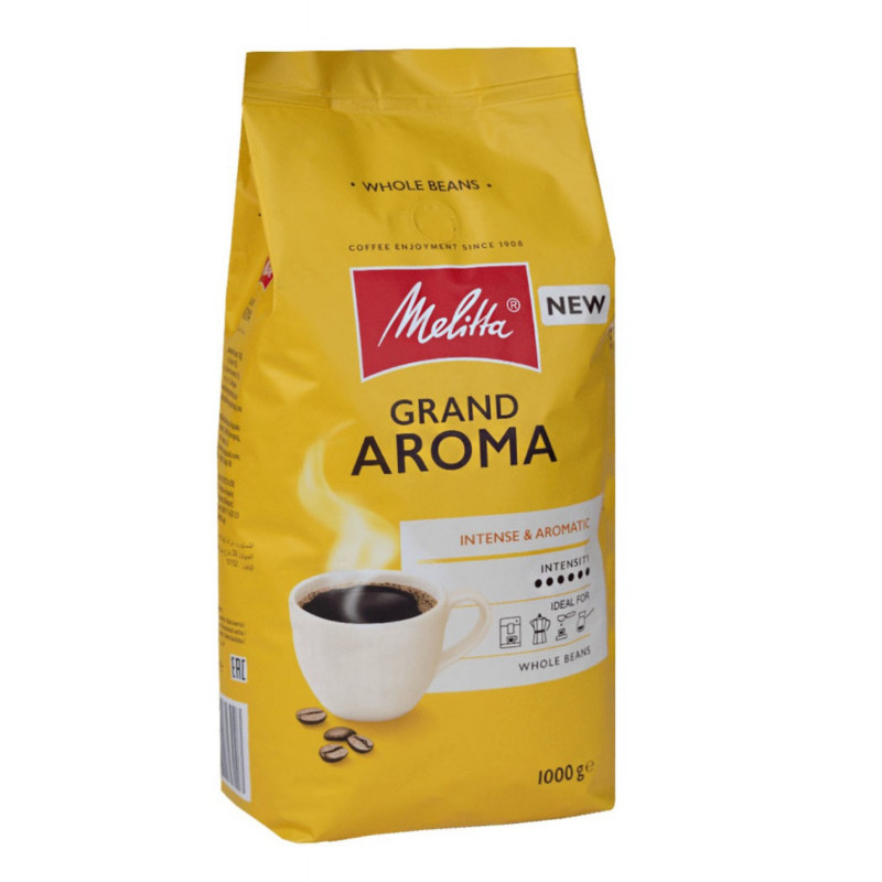 Mellita kafijas pupiņas Grand Aroma 1kg