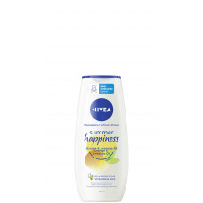 Nivea dušas gēls summer happiness, 250 ml, ar apelsīnu un avokado eļļu