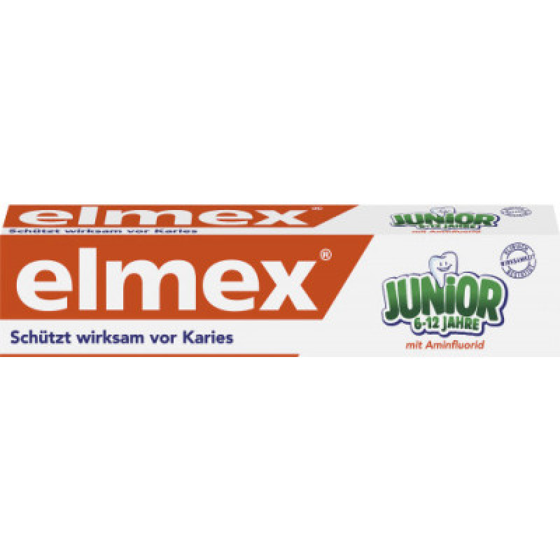 Elmex zobu pasta bērniem Junior 6-12g 75ml