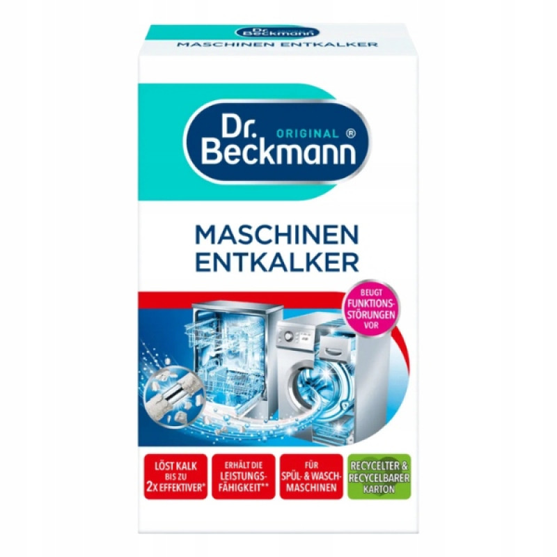 Dr.Beckmann veļas vai trauku mašīnas tīrīšanas līdzeklis 2pk,50g