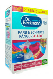 Dr. Beckmann 3in1 Farb & Schmutz krāsu un netīrumu savākšanas lupatiņas 48gb