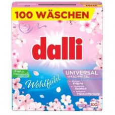 Dalli veļas pulveris Universal 6kg 100 mazgāšanas reizēm. 