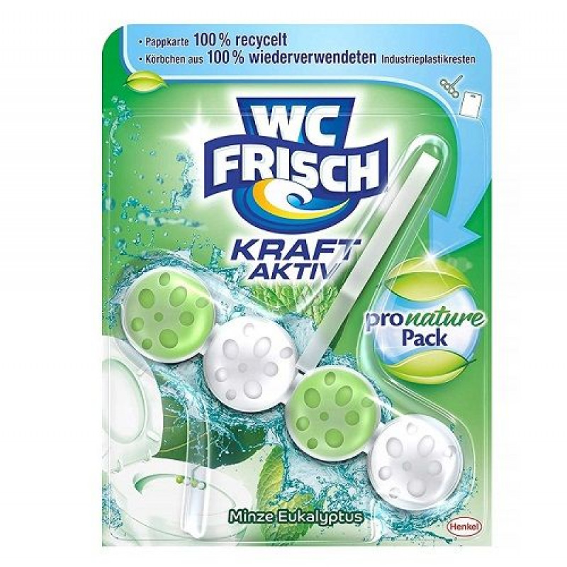WC Frisch 50g tualetes bloks Minze Eukalyptus