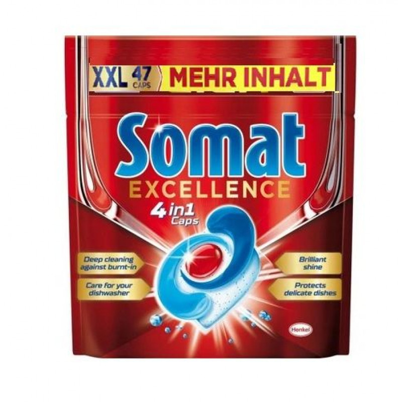 Somat tabletes trauku mazgāšanai Excelence 47 gab.