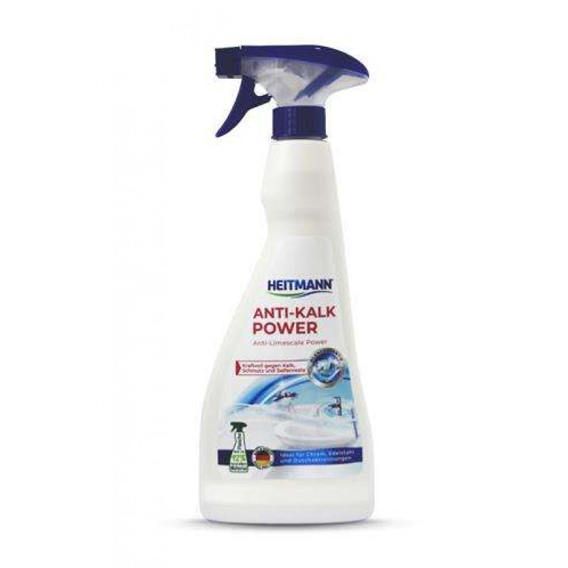 Heitmann tīrīšanas līdzeklis anti-kalk power spray 500ml