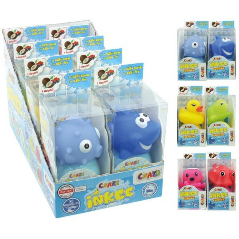 Inkee vannas rotaļlieta 1gab