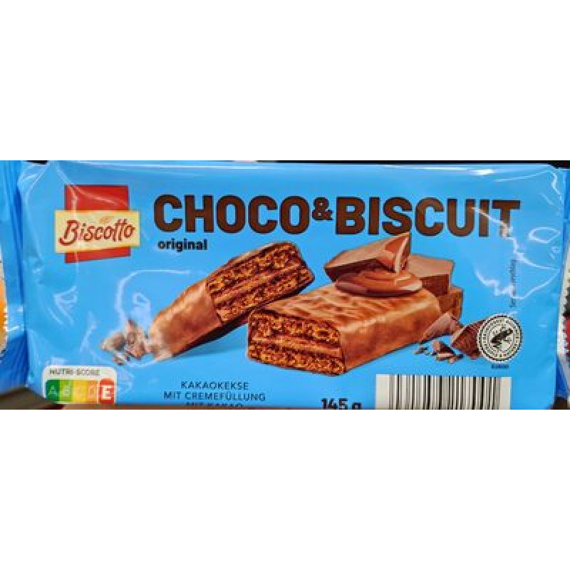 Cepumi Choco original 145gr Biscotto/Nīderlande
