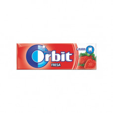 Orbit Strawberry košļājamā gumija ar zemeņu garšu 14g