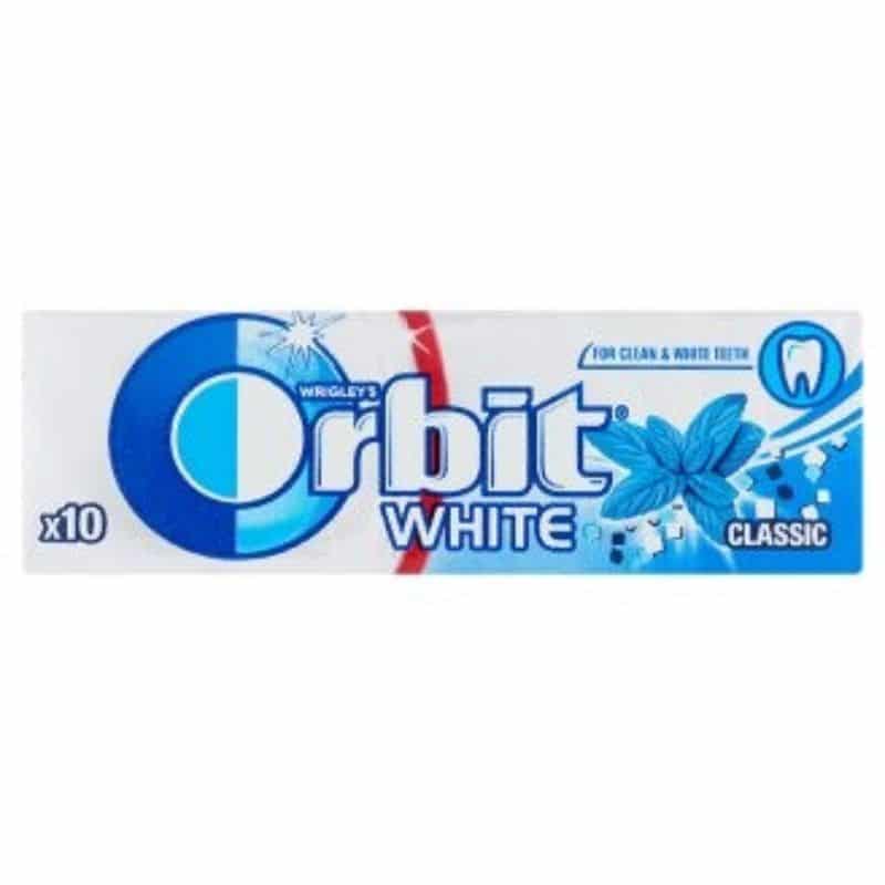 Orbit White Classic košļājamā gumija 14g