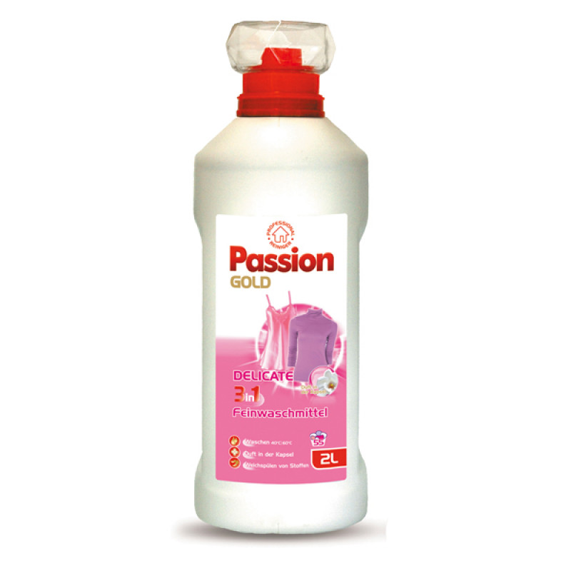 Passion veļas mazgāšanas līdzeklis Delicate 2l 55 mazg. reizēm.
