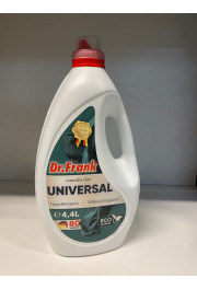 Dr.Frank šķidrais veļas mazgāšanas līdzeklis Universal 4.4L 80 mazg. reizēm