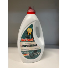 Dr.Frank šķidrais veļas mazgāšanas līdzeklis Universal 4.4L 80 mazg. reizēm