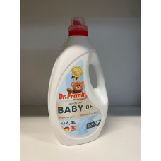 Dr.Frank šķidrais veļas mazgāšanas līdzeklis Baby 4.4L 80 mazg. reizēm