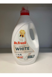 Dr.Frank šķidrais veļas mazgāšanas līdzeklis Perfect White 4.4L 80 mazg. reizēm