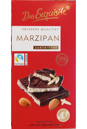 Marcipāns šokolādē(zartbitter) 140gr/ Vācija 