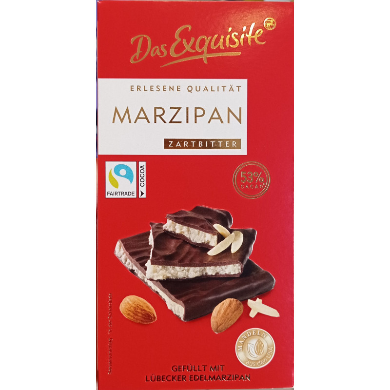 Marcipāns šokolādē(zartbitter) 140gr/ Vācija 