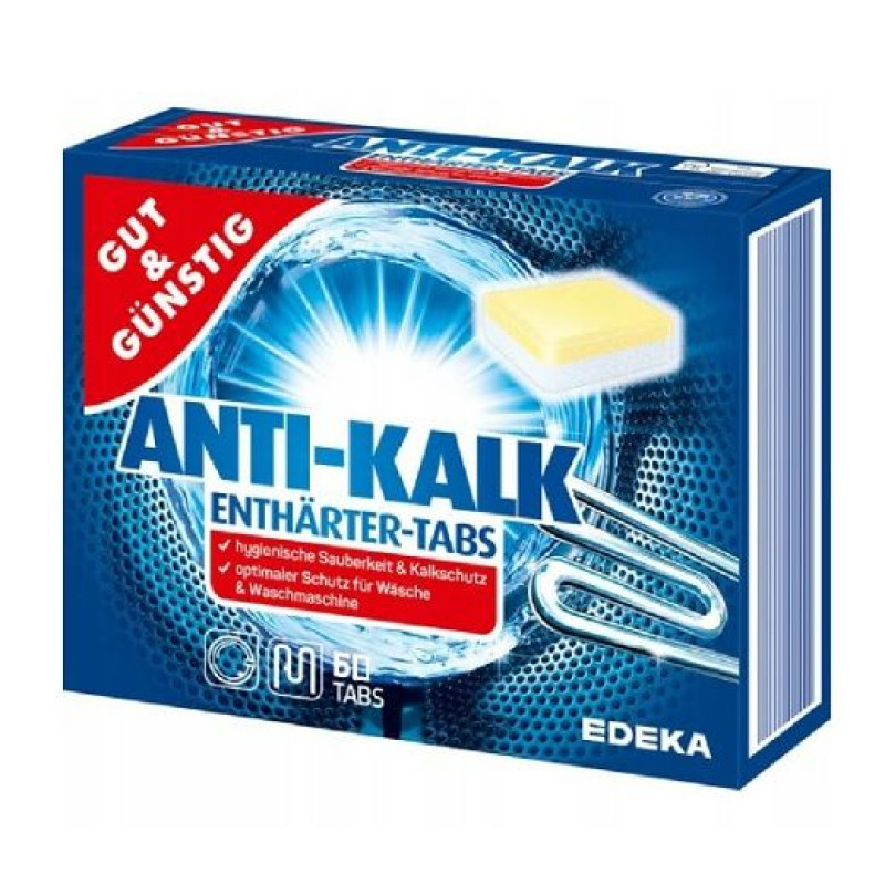 GG ANTI KALK Enthartner-Tabs atkaļķošanas tabletes 60gb