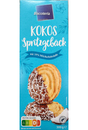 Cepumi Spritzgeback (kokosa) 300gr Biscoteria/Vācija