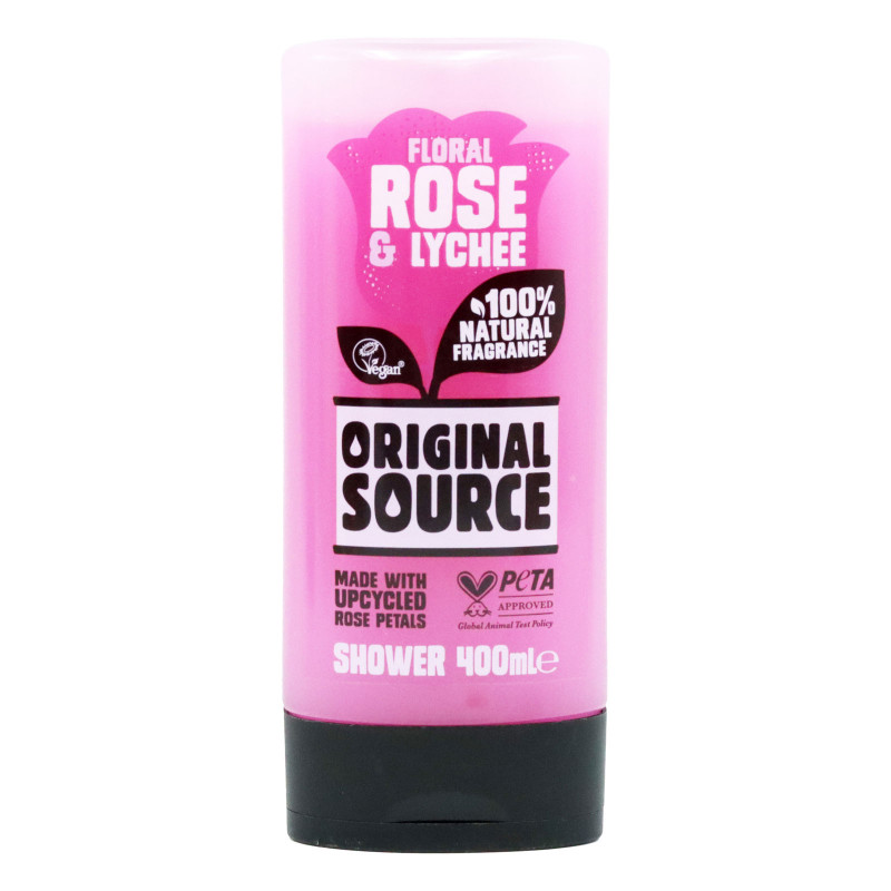 Original Source Bodywash Rose & Lychee 400ml