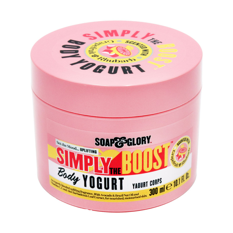 SOAP & GLORY BODY YOGURT GRAPEFRUIT &RHUBURD  300 ML 