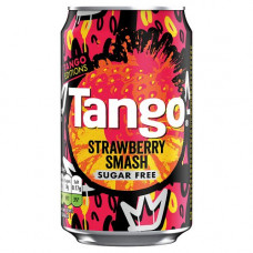 Tango atspirdzinošs dzēriens Strawberry Smash sugar free 330ml