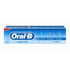 Oral B zobupasta baltinoša 1-2-3 100ml