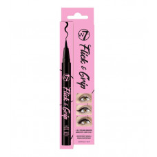 W7 Flick and Grip 2in1 adhesive eyeliner acu laineris 1ml