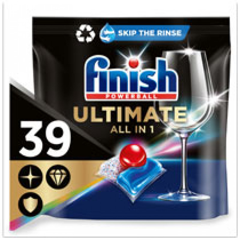 Finish tabletes trauku mazgāšanai Ultimate Regular 39 gab.