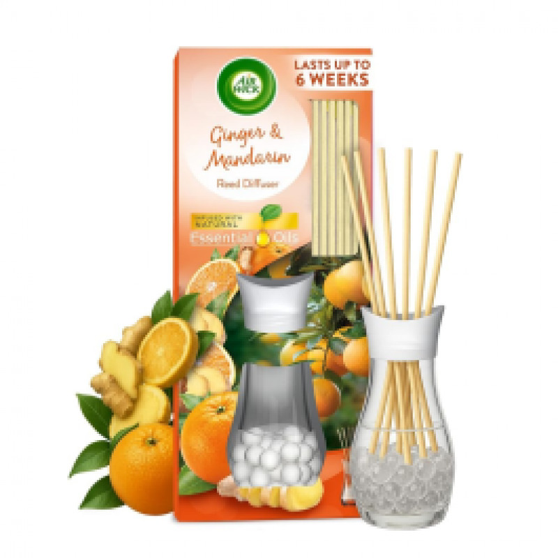 Airwick aromātiskais niedru difuzors Ginger Mandarin 42ml