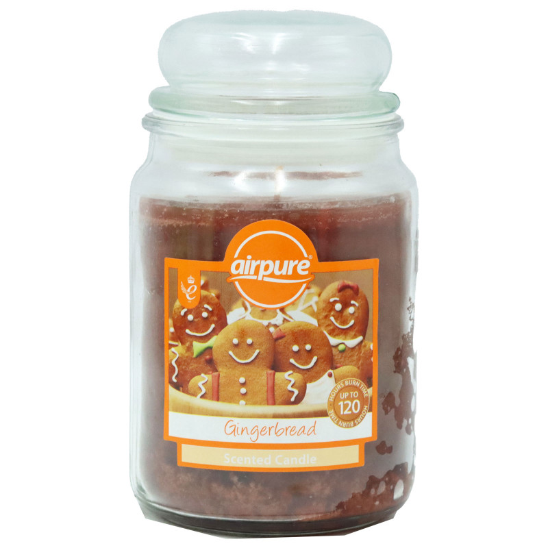 Airpure svece burkā Gingerbread 18oz 510g