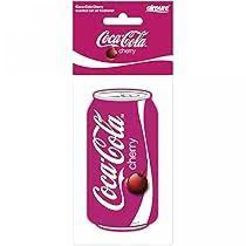 COCA-COLA CAR AIR FRESHENER 2D CHERRY(R)          