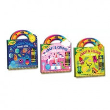 Crayola aktivitāšu grāmata dažādi veidi 1gab.