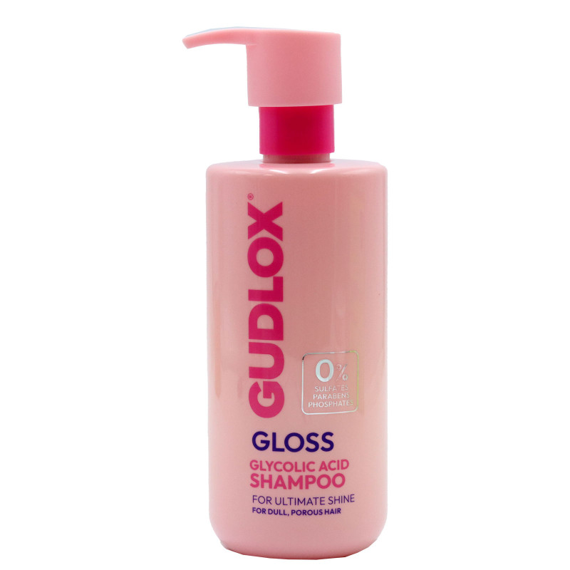 Gudlox šampūns Glycolic gloss 400ml 