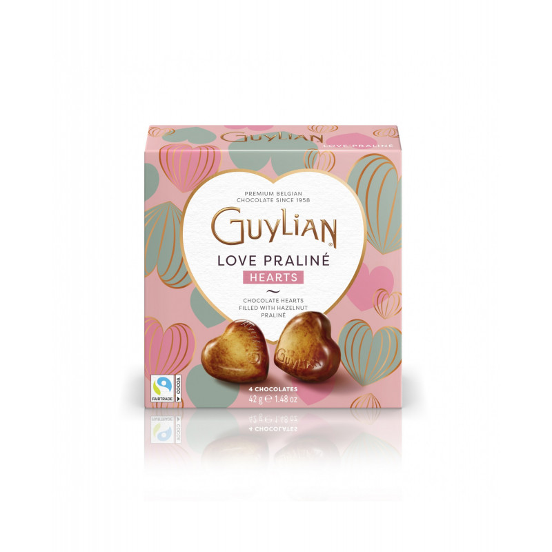 Šokolādes konfektes Hearts 42gr Guylian/Beļģija
