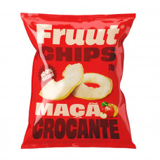 FRUUT dehidrēti ābolu čipsi - sarkanais ābols 20g