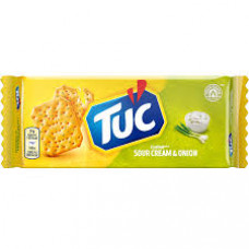 Uzkodas TUC Sour Cream & Onion krekeri 100g